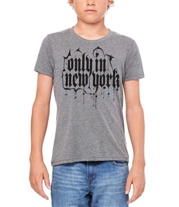 Youth Crew - Black on Deep Heather Grey
